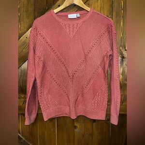 Girls Chevron Stitched Sweater size 16